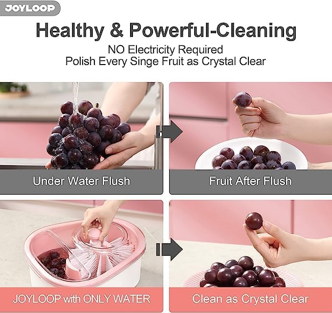 "Efficient Fruit Cleaning Device: Ensuring Freshness with Every Wash"