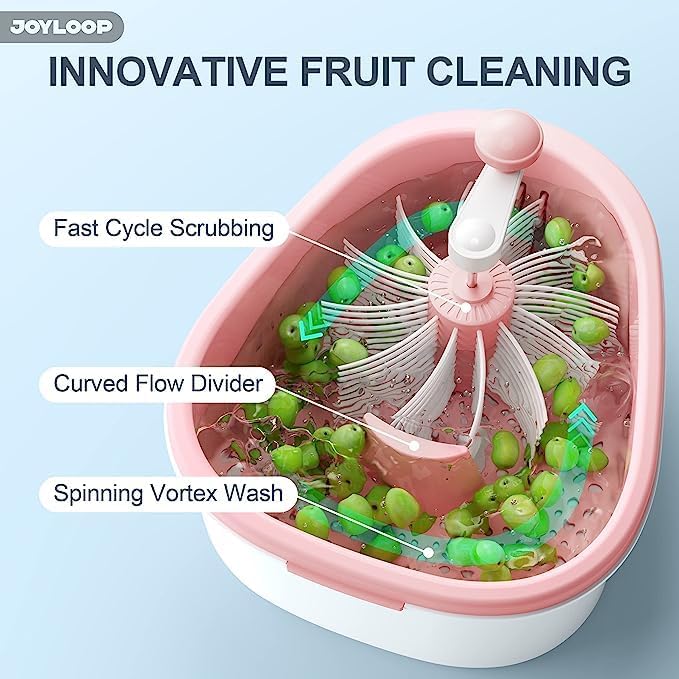 "Efficient Fruit Cleaning Device: Ensuring Freshness with Every Wash"