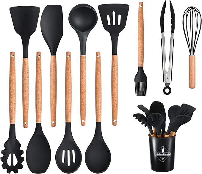 "12-Piece Cooking Utensil Set – Essential Kitchen Tools for Every Home Chef"